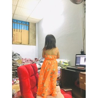 ĐẦM MAXI XINH XẮN CHO BÉ