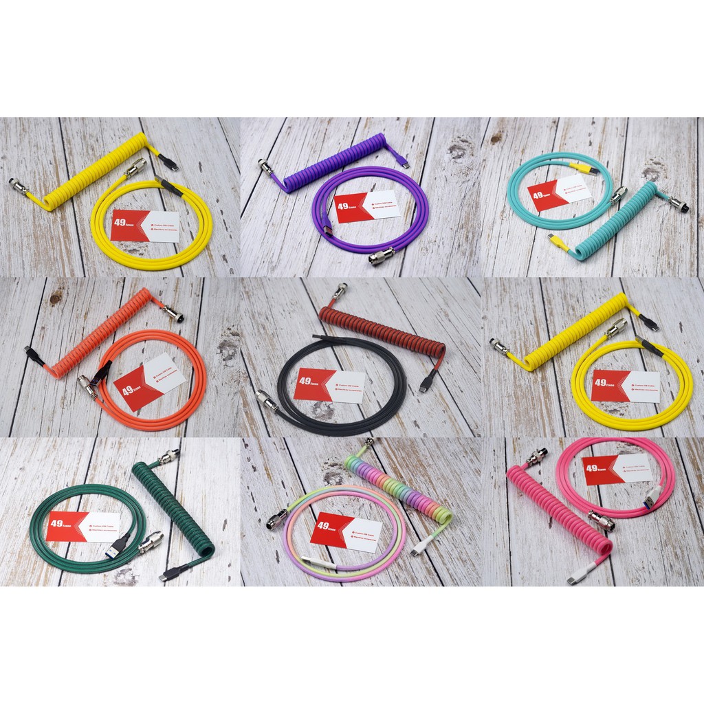 Cáp USB bàn phím cơ - Custom Cable USB