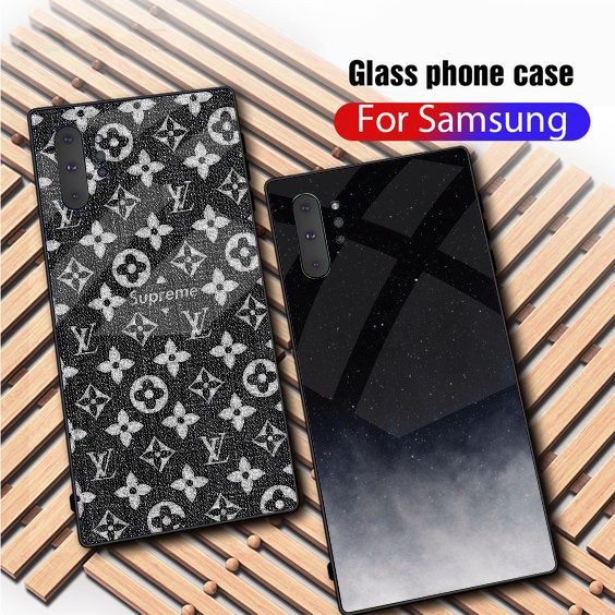 Ốp lưng cường lực SamSung Note 8/Note 9 Note 10 / Note 10 plus họa tiết thổ cẩm