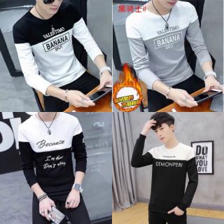 Áo thun nam hàn quốc thời trang form tay dài vải đẹp