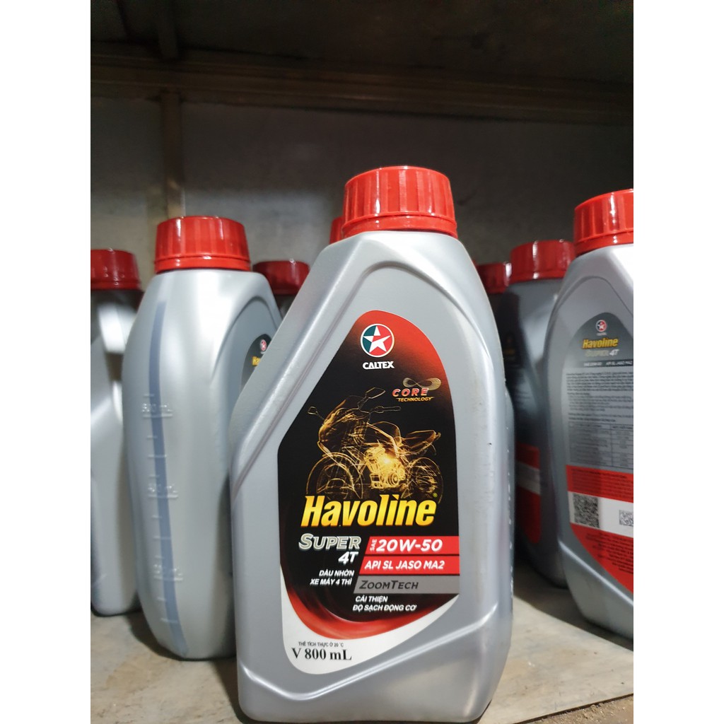 NHỚT CALTEX HAVOLINE SUPER 4T