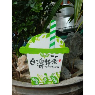 BẢNG GỖ QUÁN TRÀ TAIWAN TEA