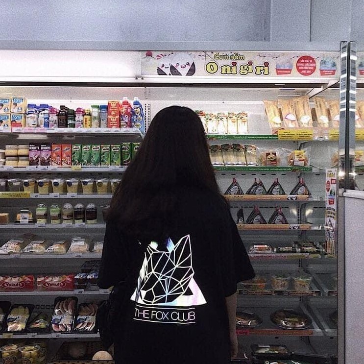 Áo Phông Phản Quang Lưng FoxClub Unisex ⚡ Casper.Store | FREESHIP | ⚡ Thun tay lỡ dáng rộng thiết kế nổi bật