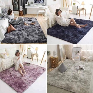 Thảm lông trải phòng cao cấp - decor phòng phong cách Hàn Quốc