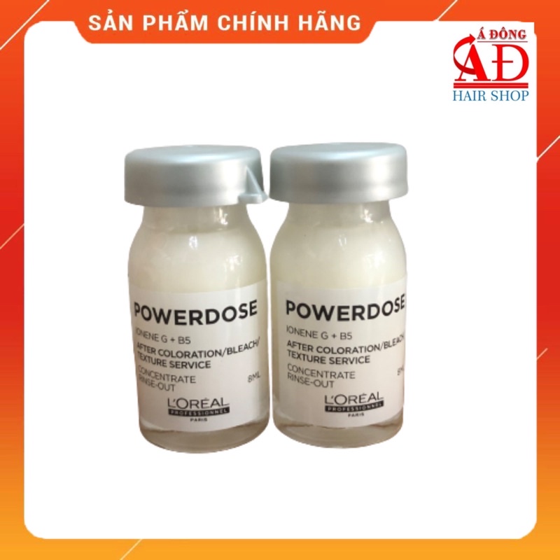 TINH CHẤT PHỤC HỒI SAU KHI TẨY NHUỘM L'OREAL POWERDOSE CHÍNH HÃNG CTY