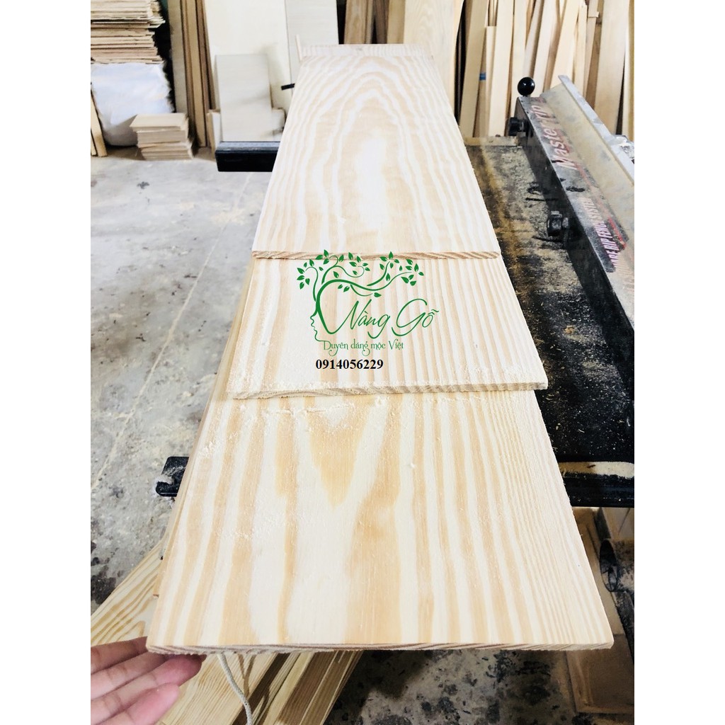 Mặt gỗ thông rộng 30cm