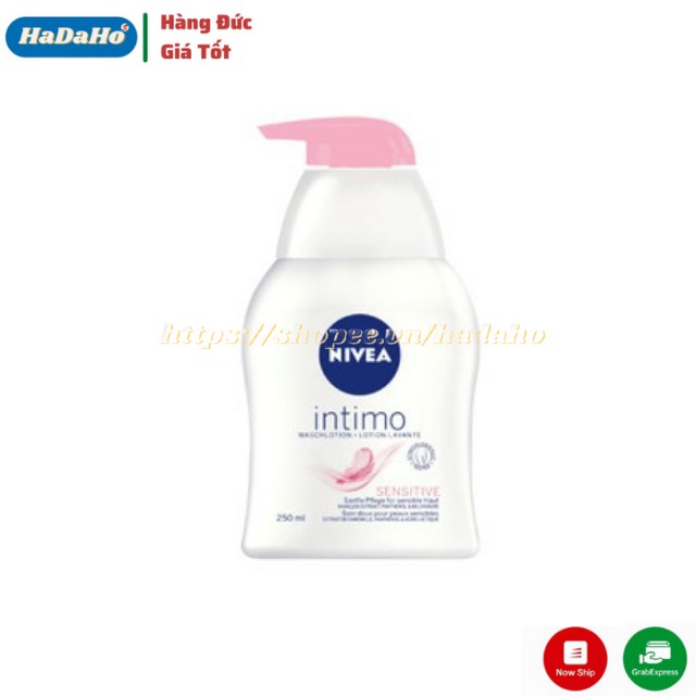 Dung dịch vệ sinh phụ nữ Nivea intimo Đức 250ml