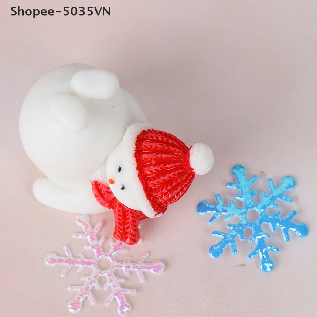 Mô Hình Ông Già Noel / Người Tuyết / Cây Thông Trang Trí Sân Vườn Thu Nhỏ {akindofstar1.vn}