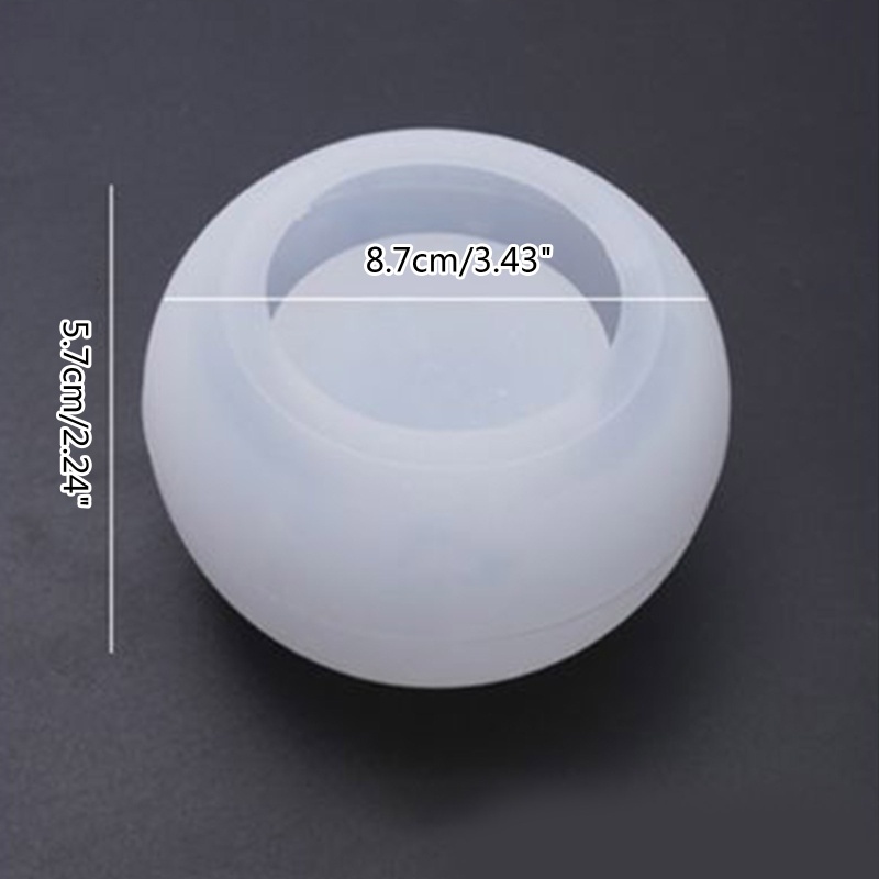Khuôn Silicone Làm Chậu Hoa / Xà Phòng Hình Chậu Cây