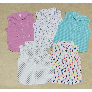 Áo sơ mi cho bé gái. Chất mát vải nhập khẩu