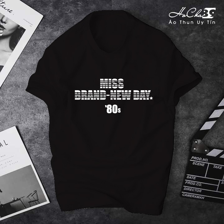 Áo BTS - MISS BRAND - NEW DAY '80S Cotton 4C 65% Cao Cấp Siêu mát (Không đúng cotton 4c tặng free áo - Có Hình Thật)