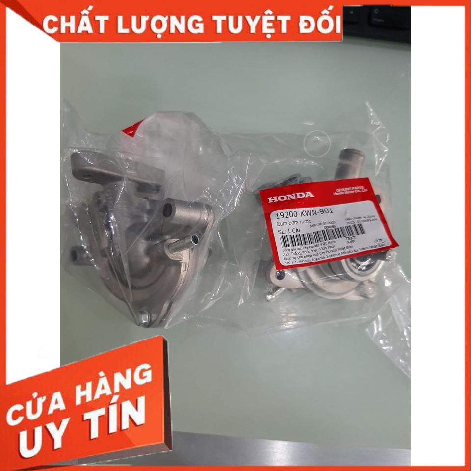 [ GIÁ ƯU ĐÃI ] Cụm bơm nước honda chính hiệu SH125.150. ABL 125. SH MODE 125. PCX 125. LEAD 125