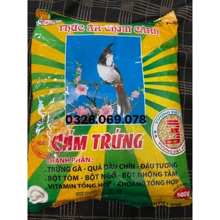 Cám trứng vương việt anh gói xanh cao cấp gói 500g