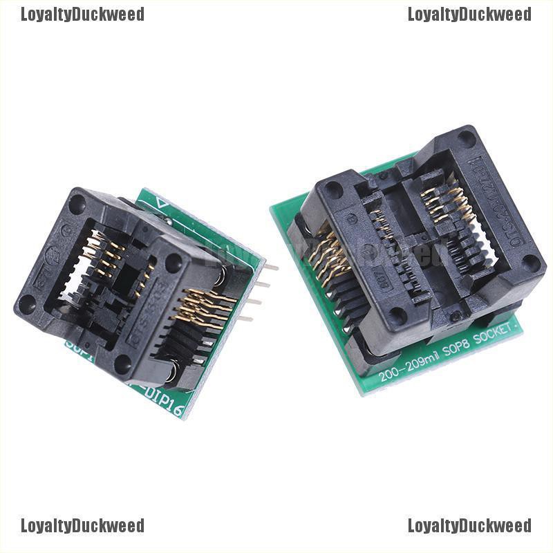 Linh kiện chip lập trình chuyển đổi từ soic8 sop8 sang dip8 150mil 200mil chuyên dụng