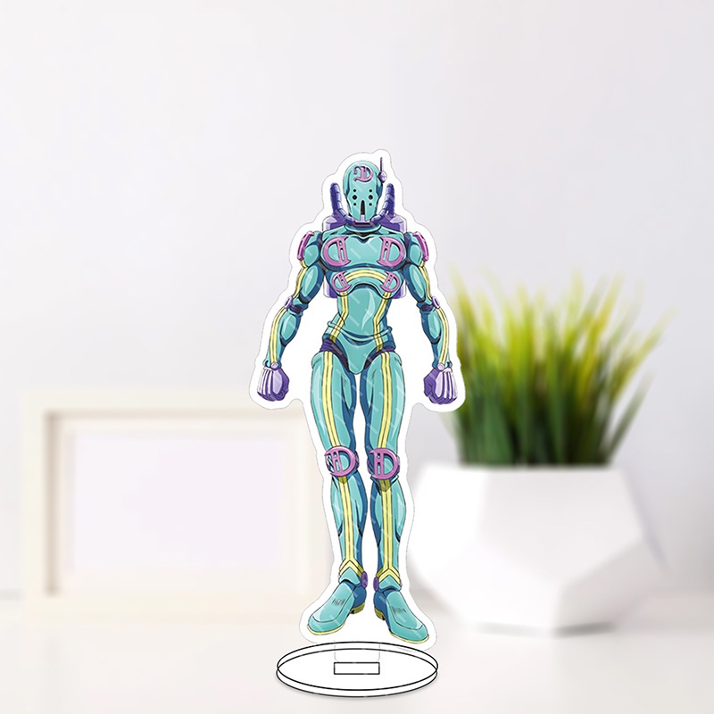 Mô hình nhân vật JoJo Bizarre Adventure dễ thương chất liệu acrylic dùng cho trang trí