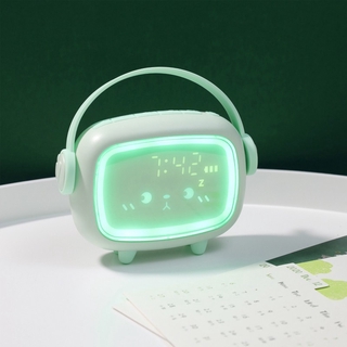 Smart Clock Children Sleeping Training LED Night Light Alarm Clock
