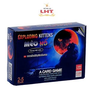 BoardGame Mèo Nổ Việt Hoá - Exploding Kittens (Chính Hãng AAA-LHT)