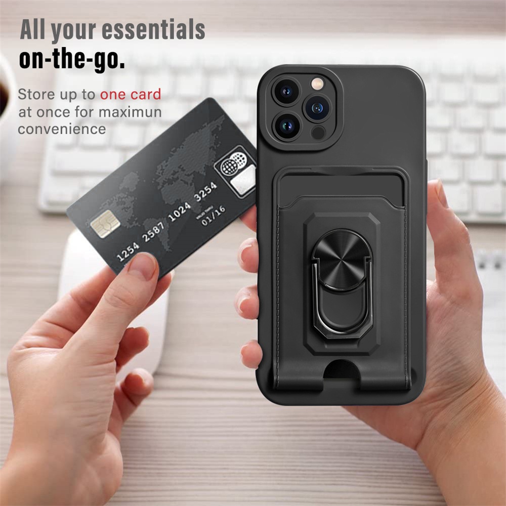 Ốp Điện Thoại Dạng Ví Có Dây Đeo Cổ Từ Tính Cho iPhone 13 Pro Max 11 12 XS X XR 7 8 Plus SE2