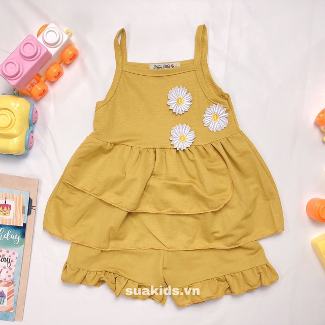 Set bộ hoa cúc 2 tầng