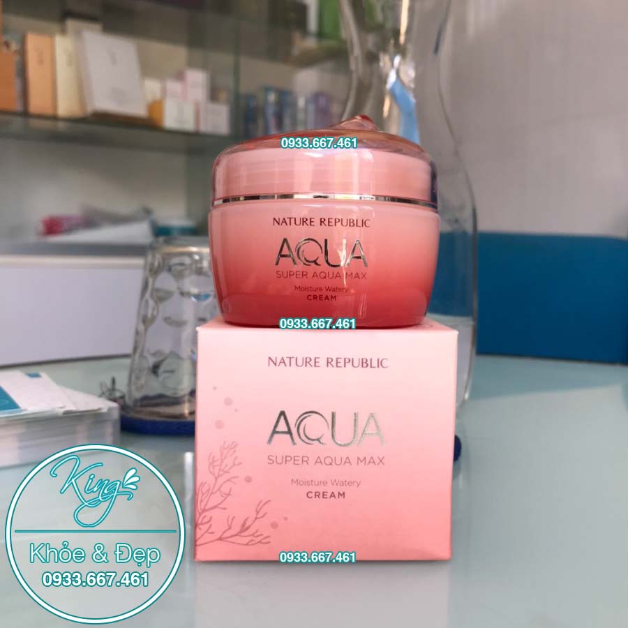 Kem Dưỡng Da Aqua Super Aqua Max Moisture Watery Cream