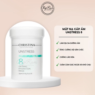 Mặt nạ cấp ẩm phục hồi da tức thì Unstress 8 Optimal Hydration Mask 250ml