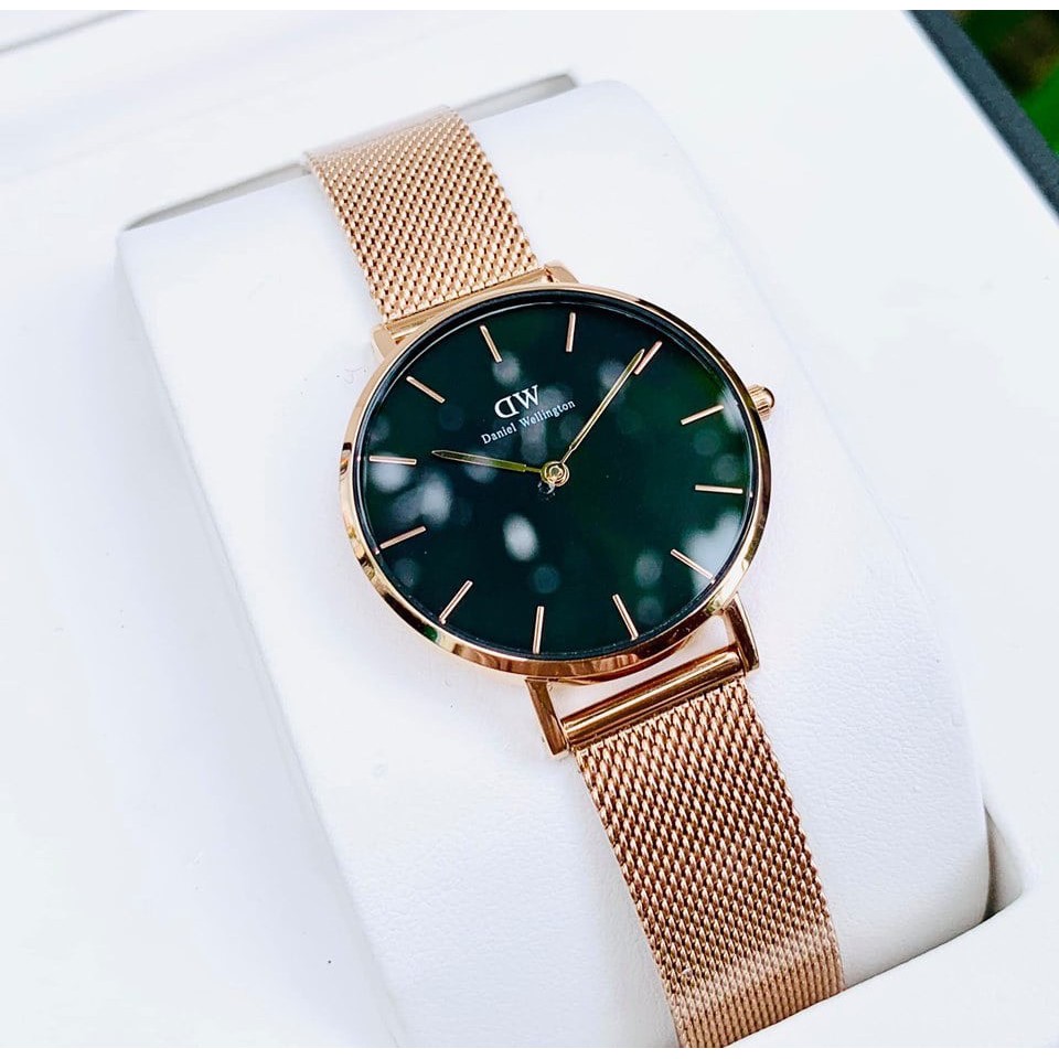 Đồng hồ nữ Daniel Wellington CLASSIC PETITE MELROSE BLACK DW00100161