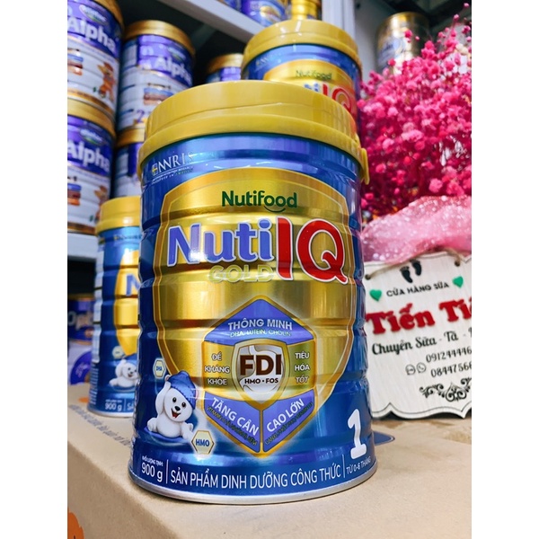 Sữa bột NUTI IQ GOLD 1 900g