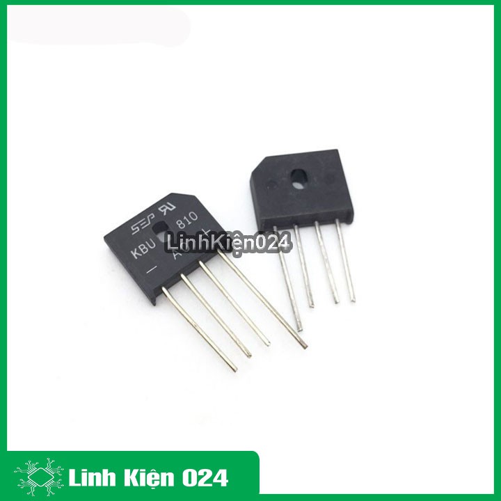 Diode cầu chỉnh lưu KBU810 dòng 8A 1000V