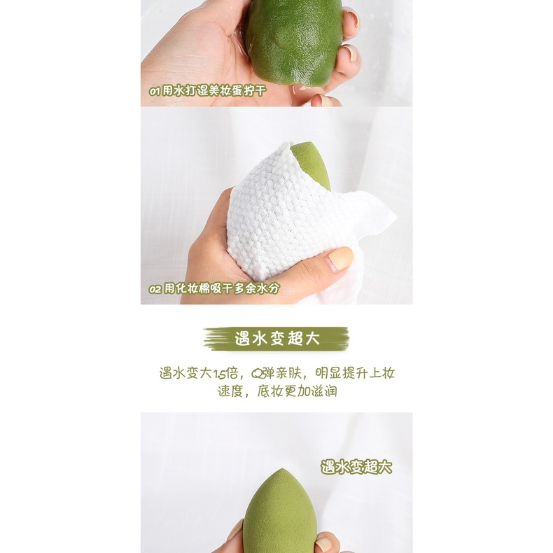 Mút tán trang điểm hình giọt nước tiện lợi