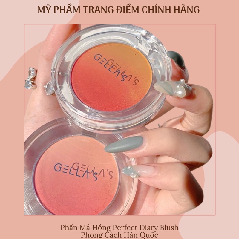 Phấn Má Hồng Perfect Diary Blush Phong Cách Hàn Quốc - Má Hồng Loang Nội Địa Trung