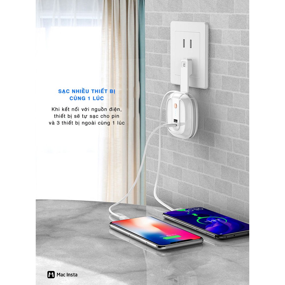 CỦ SẠC KIÊM PIN DỰ PHÒNG SẠC ĐA CỔNG DR. CHARGING: TÍCH HỢP THÔNG MINH, KẾT TINH GIÁ TRỊ - Home and Garden