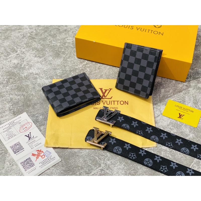 COMBO Ví + dây lưng L.V siêu rẻ siêu chất