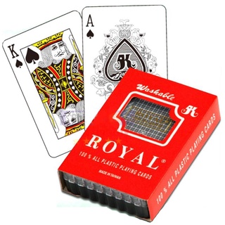Bài tây chất liệu nhựa royal đài loan 100% plastic - bài tây