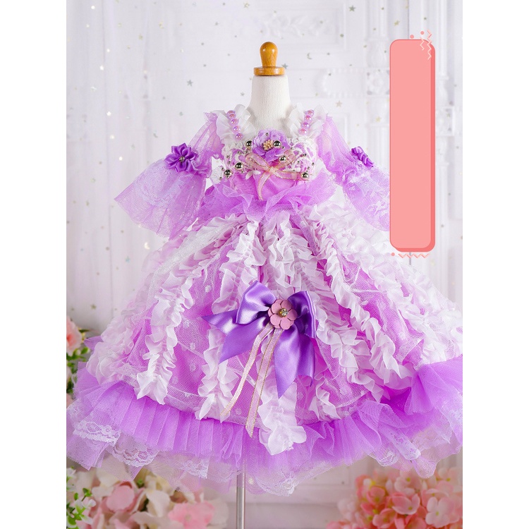 Bộ váy và mũ dành cho búp bê Barbie BJD 60cm 1/3 SD