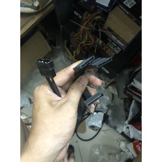 Cáp nối sata, cáp chia nguồn 4pin to x2 sata, x3 sata