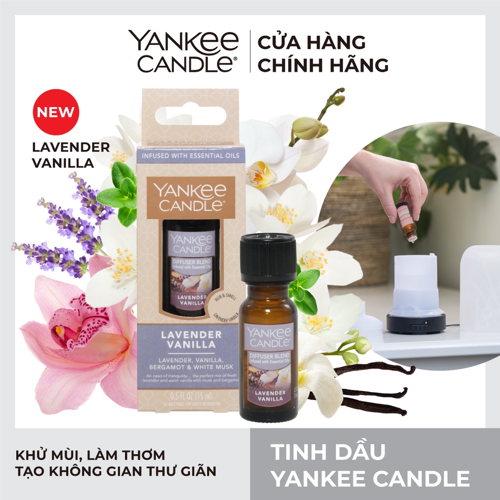 Tinh dầu Yankee Candle - Lavender Vanilla (15ml)