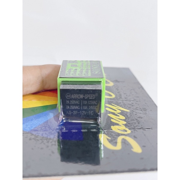 Cục lòle nhạy kèn 2 dây, rơle còi 12V gắn xe máy