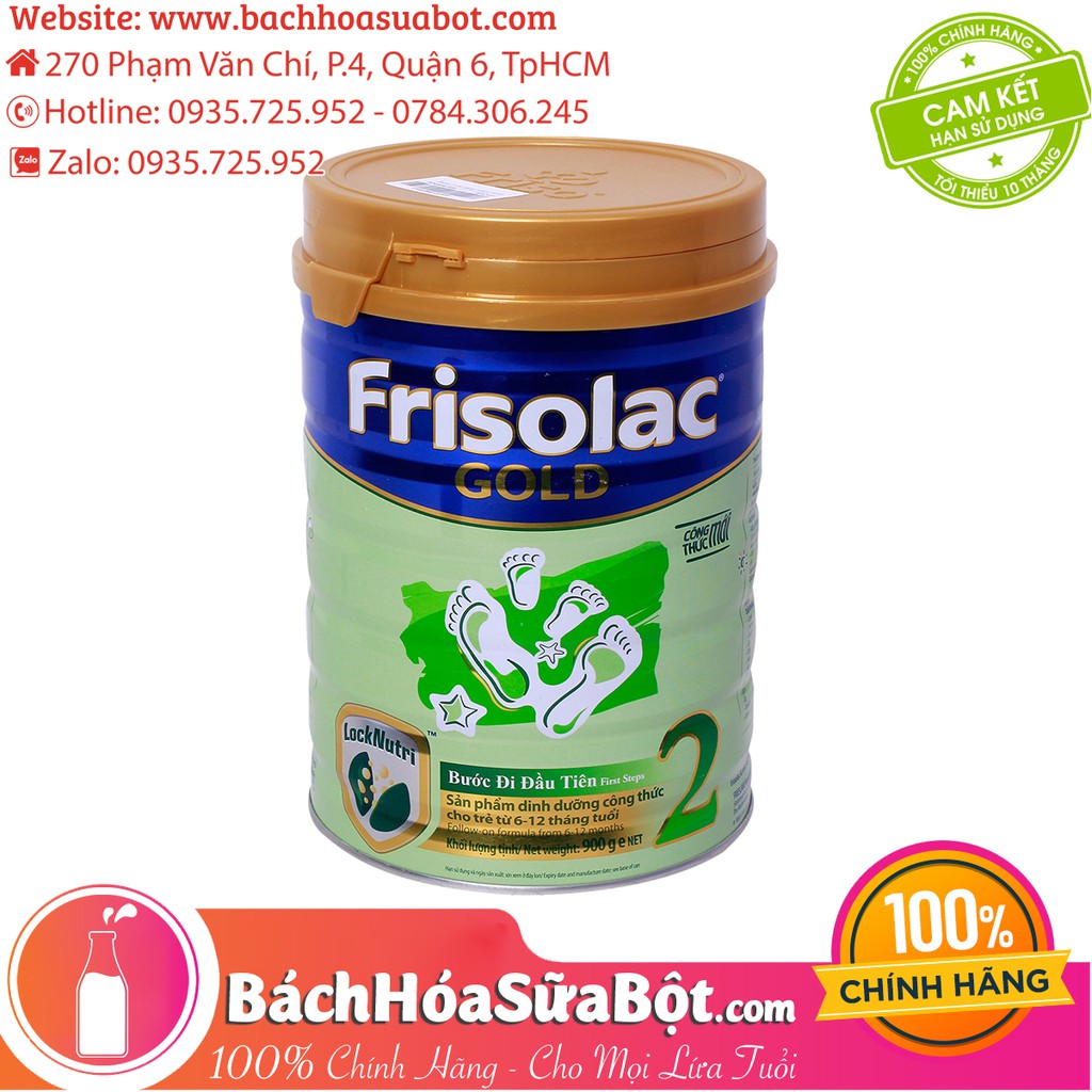 Sữa Bột FrisoLac Gold 2 - 900g