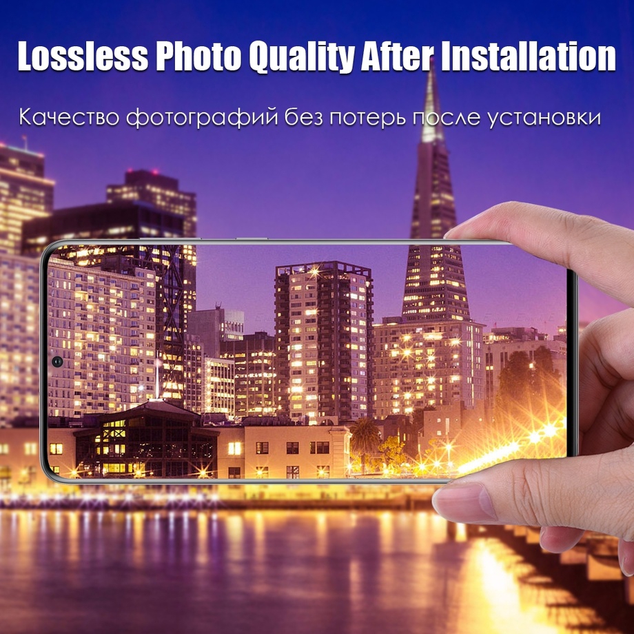 Kính cường lực 9H linh hoạt bảo vệ Camera cho Samsung Galaxy S20 FE Note 20 Ultra S10 S10e S8 S9 Note 10 Lite Plus 8 9