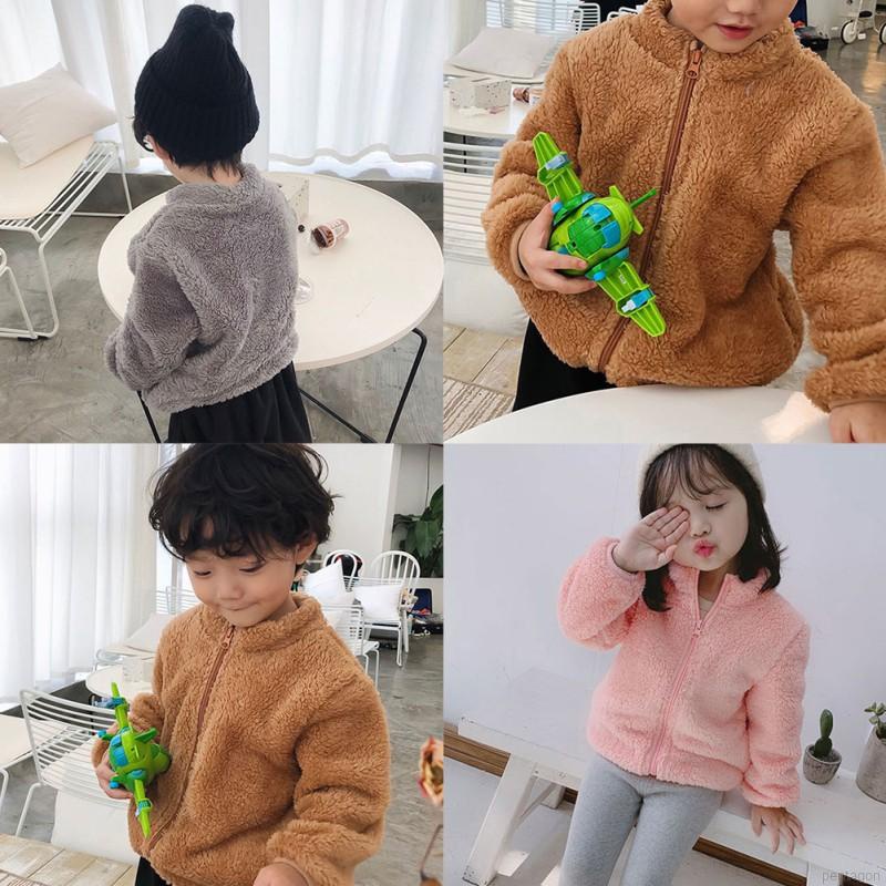 Áo Khoác Nhung Giữ Ấm Cho Bé