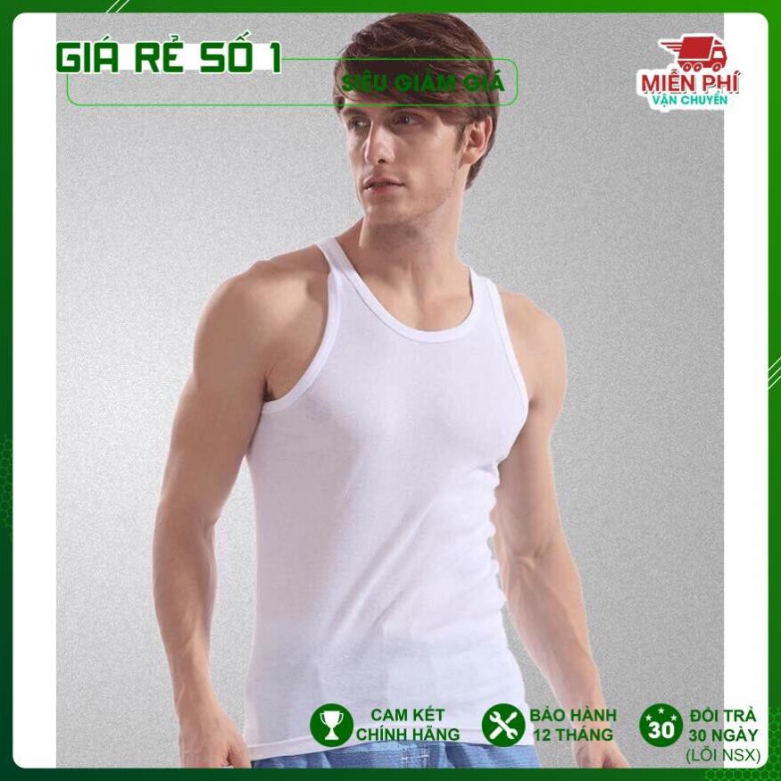 Áo may ô ba lỗ nam, áo ba lỗ nam Nhật Bản 100% cotton Form đẹp