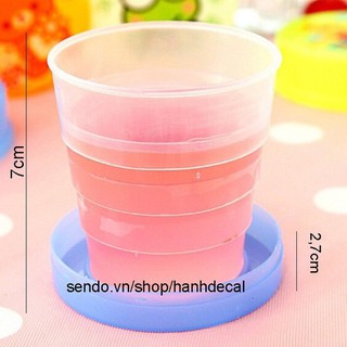 Ly nước gấp gọn hình thú du lịch