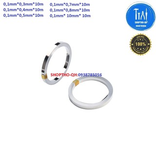 Kẽm hàn cell pin mạ niken dày 0,1mm-