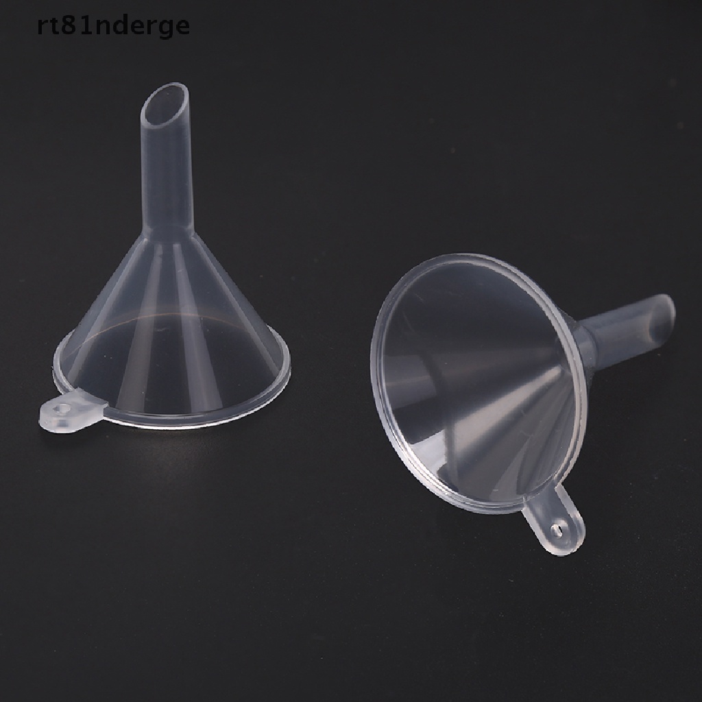 5pcs New Small Plastic For Perfume Diffuser Bottle Mini Liquid Oil Funnels Lab .