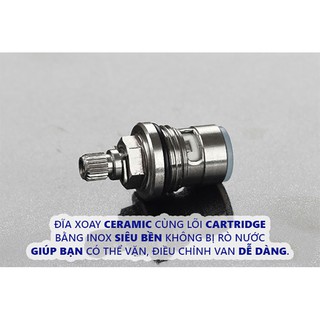 Van chia nước 2 ngả inox 304 9167