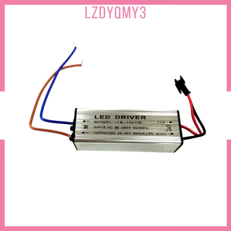 Bộ nguồn 8-12W cho đèn LED 300mA 85-265V AC đến 24-42V DC