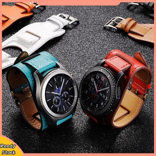 Dây đeo bằng da thật cho đồng hồ thông minh Samsung Gear S3 Frontier
