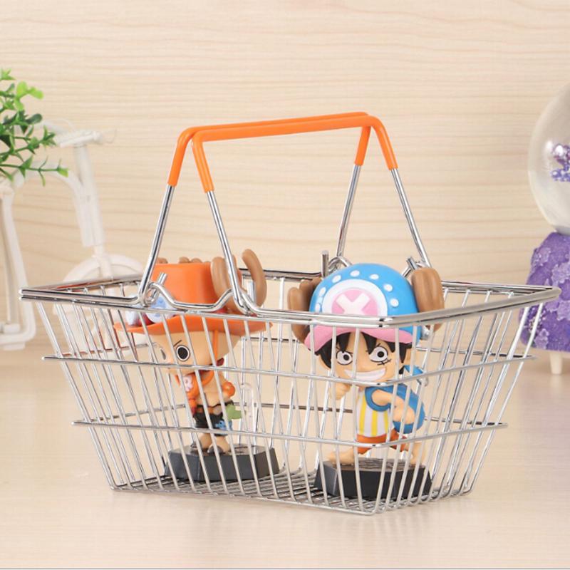 Mô hình giỏ siêu thị mini làm đồ chơi cho bé