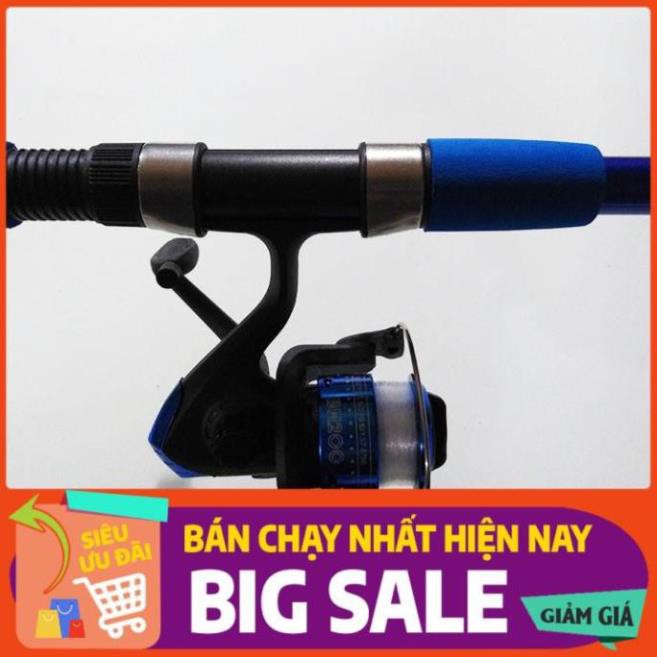 HOT XẢ LÔ  Bộ Cần Câu Máy Shimano Carbon Đủ Size 1m8, 2m1, 2m4 2m7