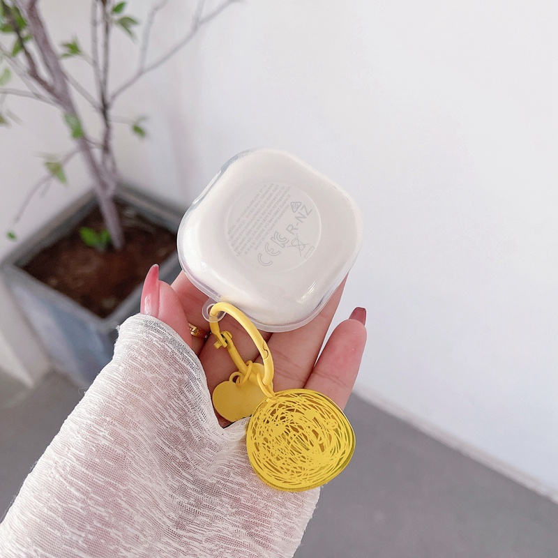 Vỏ Bảo Vệ Hộp Sạc Tai Nghe Samsung Galaxy Buds 2 / Buds Live / Buds FE / Buds 2 Pro / Buds Pro Trong Suốt Họa Tiết Graffiti/Gấu/Thỏ/Gấu Dễ Thương Cho Buds2 Pro